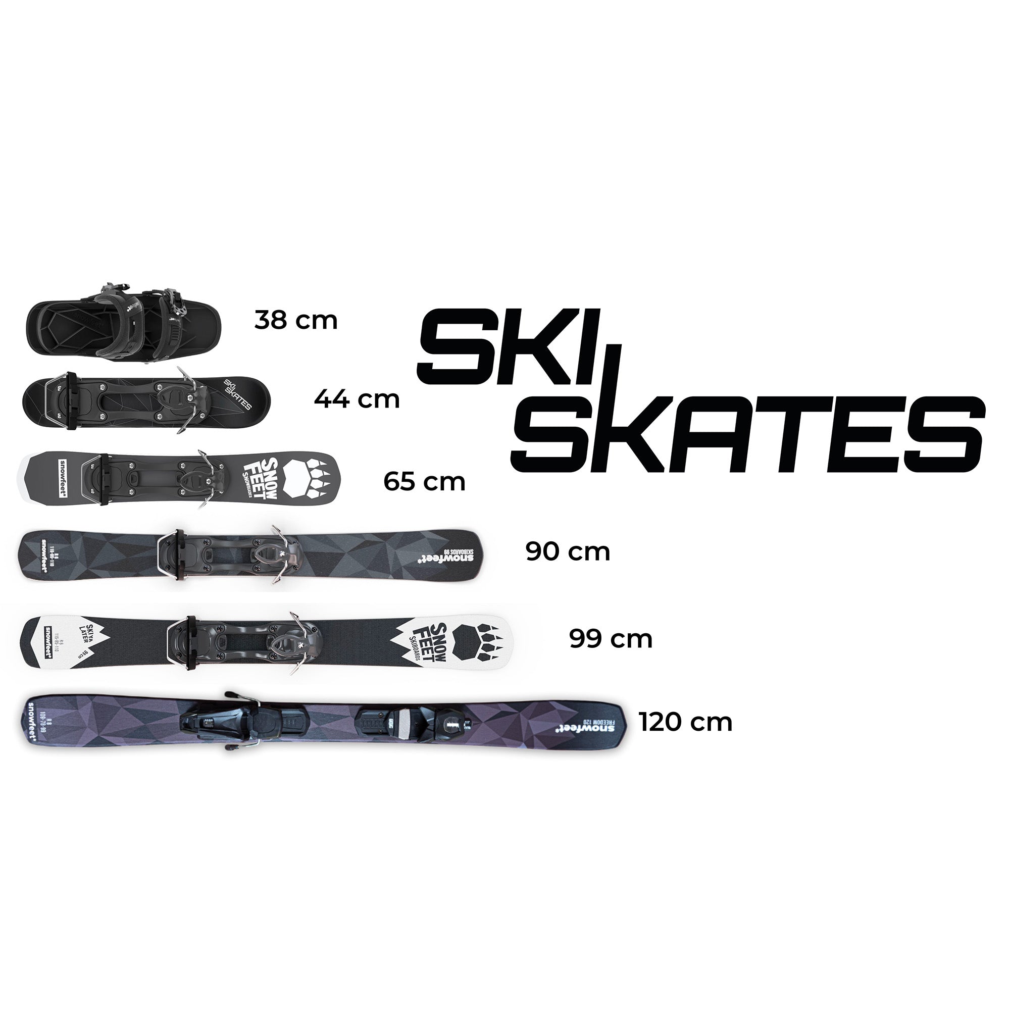 Pirat klodset Aggressiv What Is the Difference between Skiskates, Snowblades, Skiboards & Shor