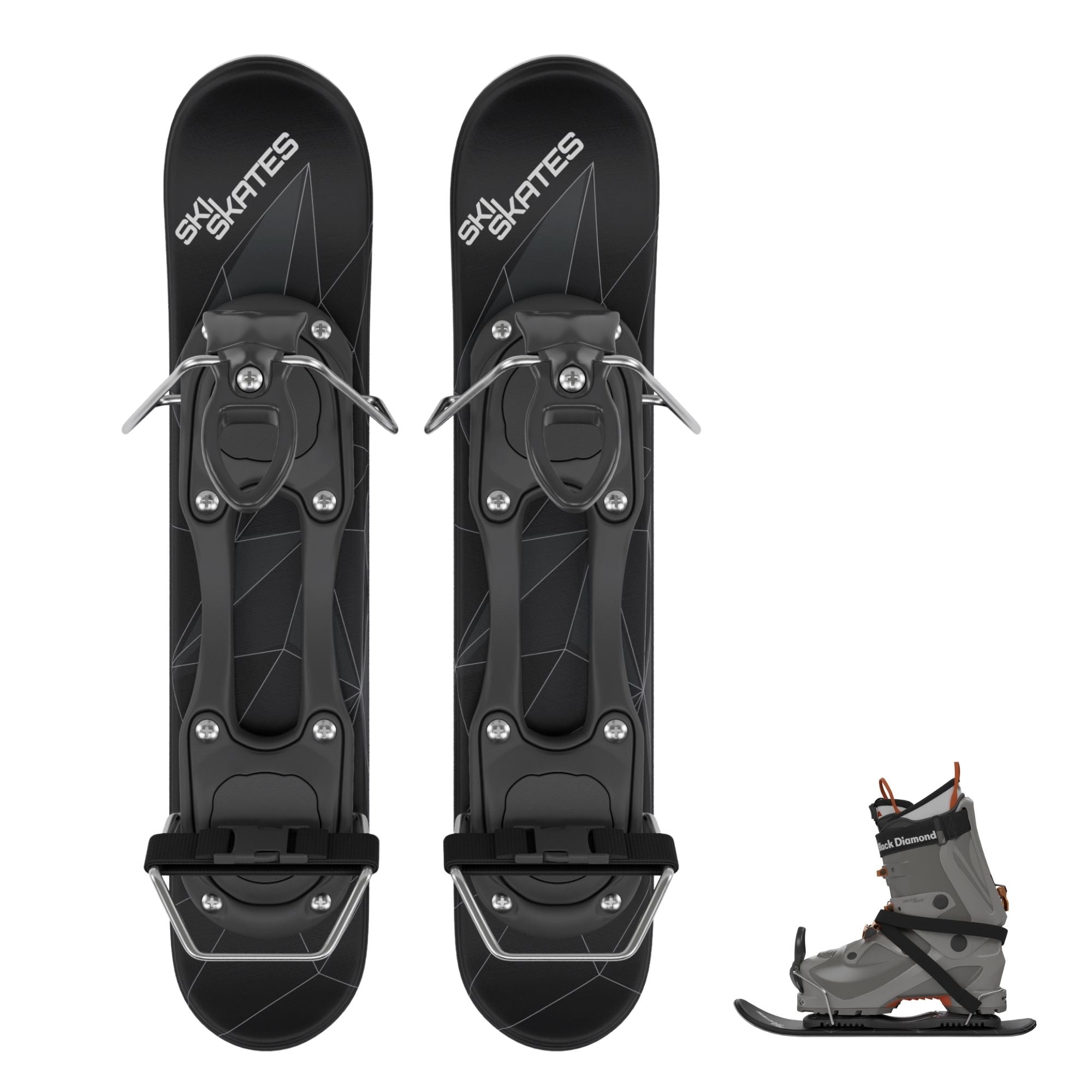 Adult Child Ski Skates Shoes Skiboard Snowboards Mini Snowblade