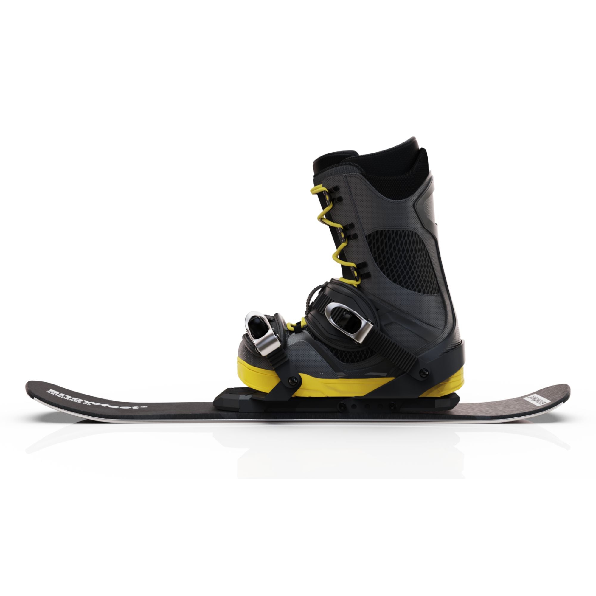 Snowfeet* Skiblades | 65 CM | Skiboards Snowblades Short Mini Skis - snowfeet*