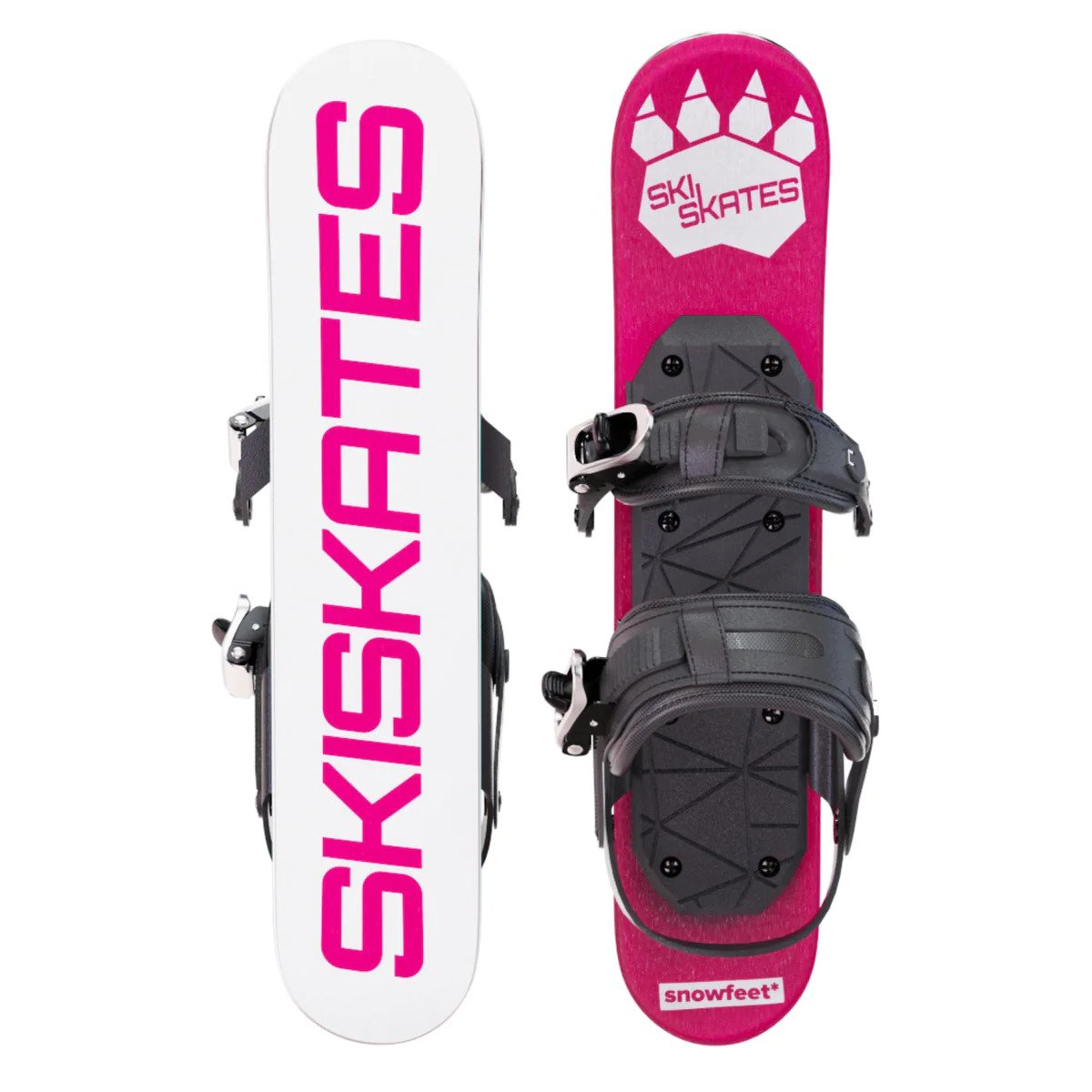 送料無料】 Skiskates(スキースケート) スノボーブーツ用（ブラック 