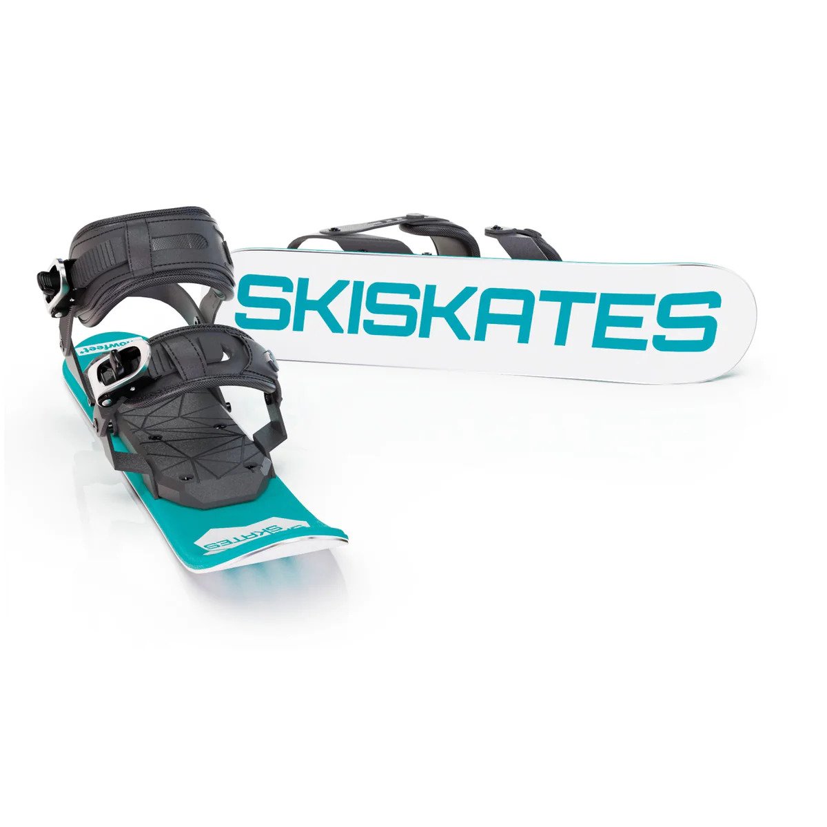 Boots with 2024 mini skis