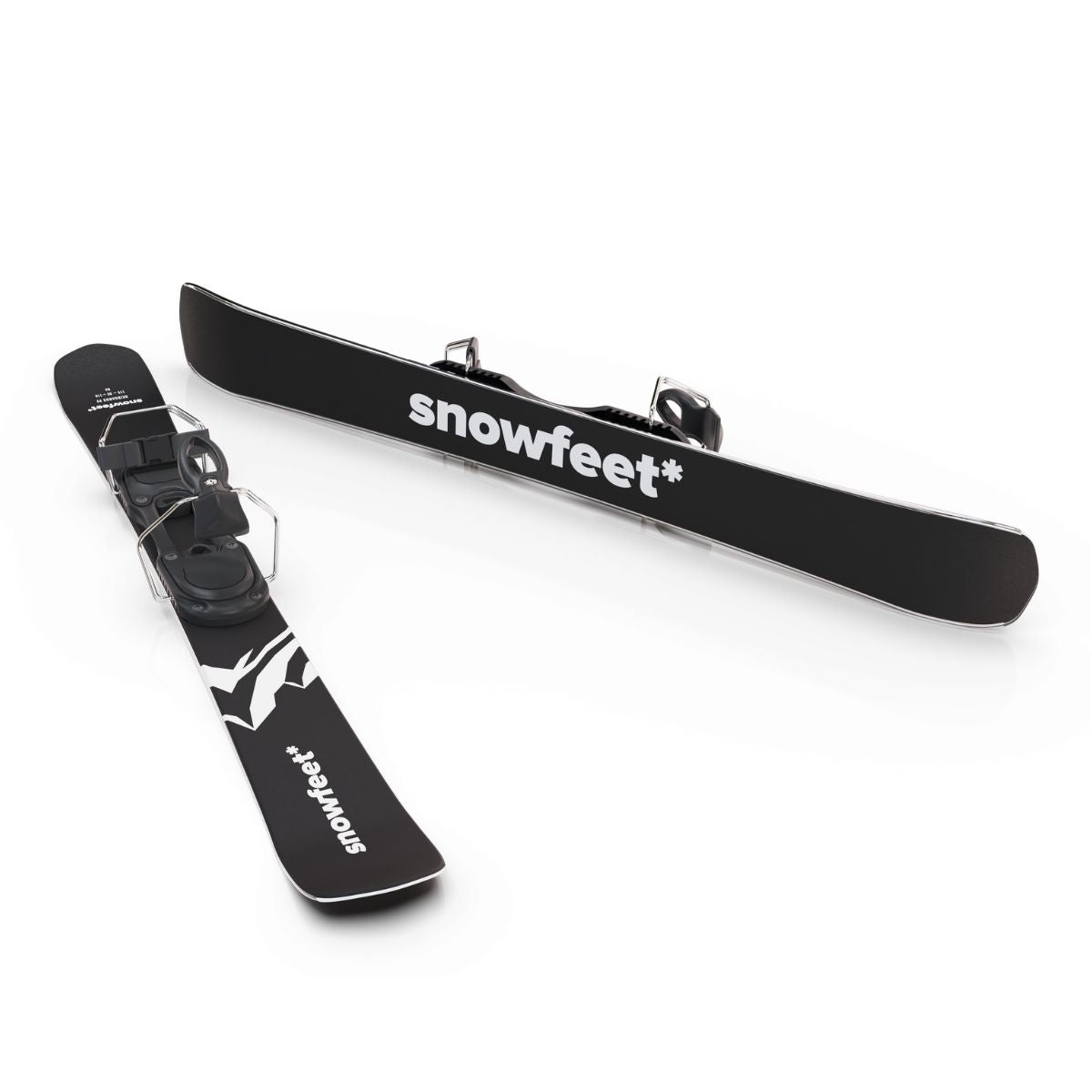 Snowfeet* Skiblades | 99 CM | Skiboards Snowblades Short Skis