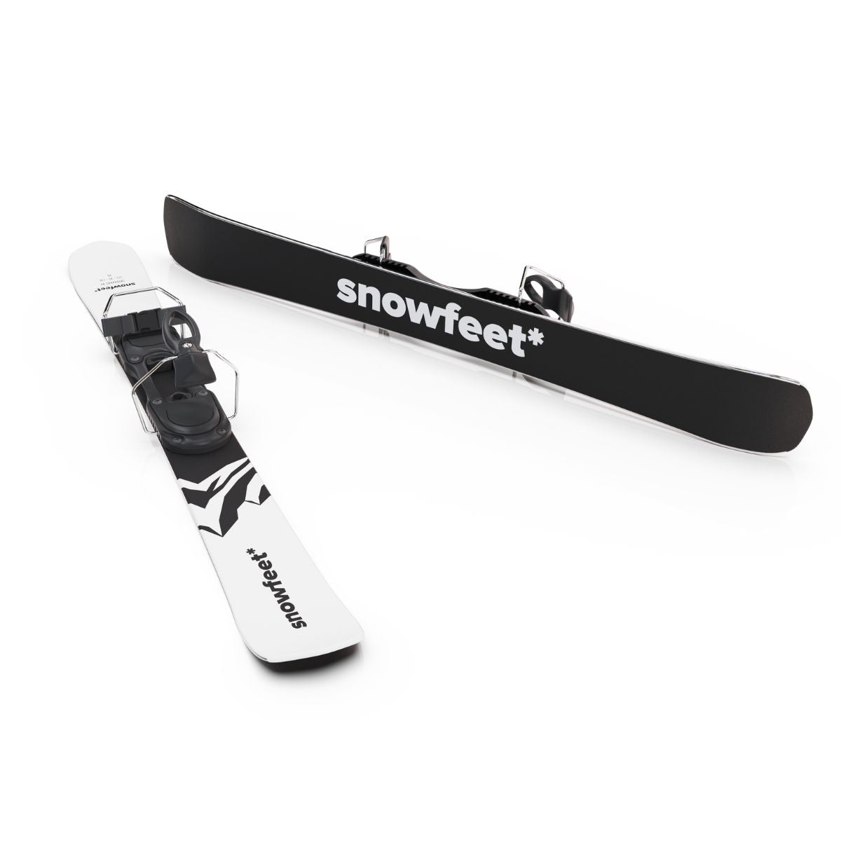 Snowfeet* Skiblades | 99 CM | Skiboards Snowblades Short Skis