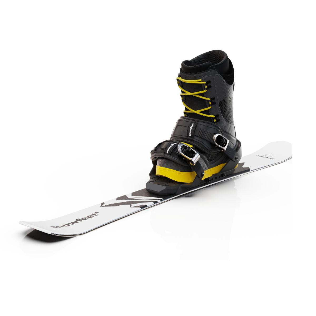 Snowfeet* Skiblades | 99 CM | Skiboards Snowblades Short Skis