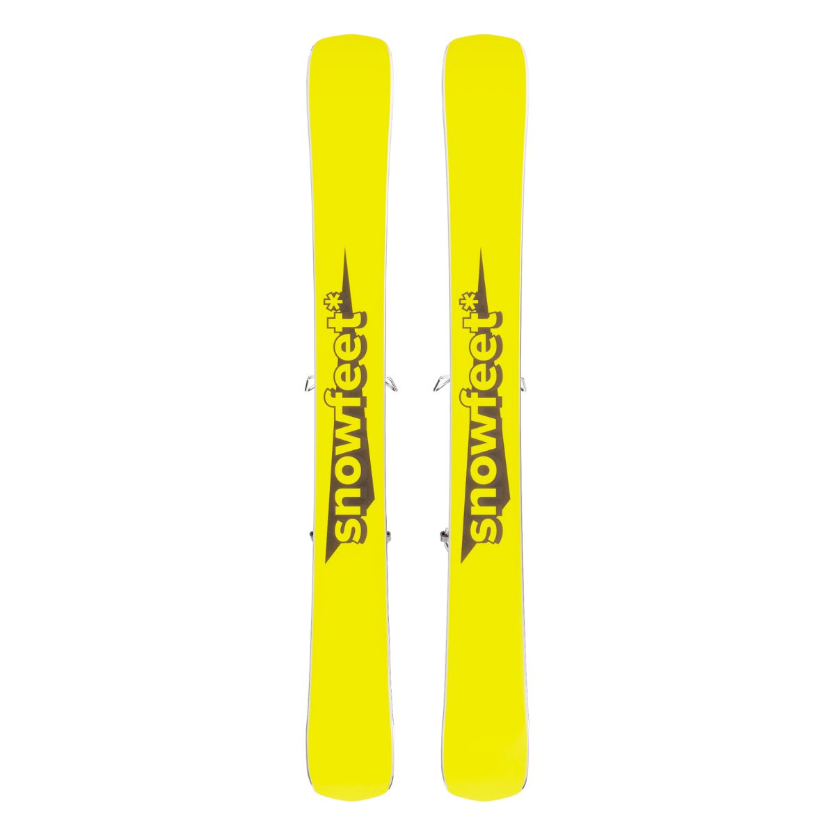 Snowfeet* Skiblades | 99 CM | Skiboards Snowblades Short Skis