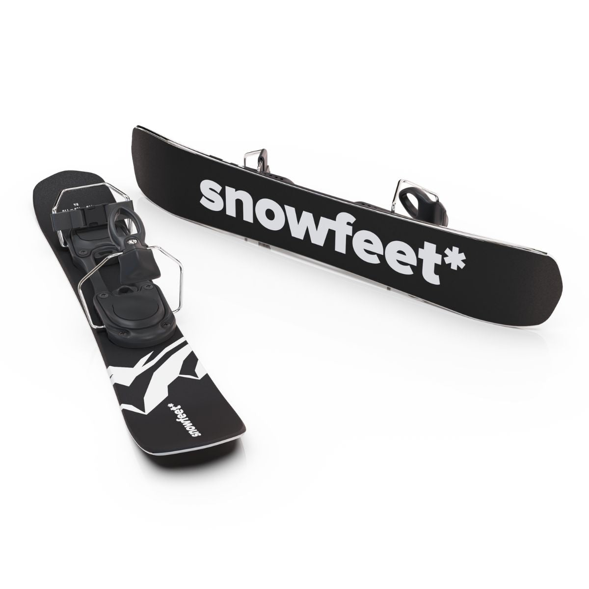 Snowfeet* Skiblades | 65 CM | Skiboards Snowblades Short Mini Skis - snowfeet*