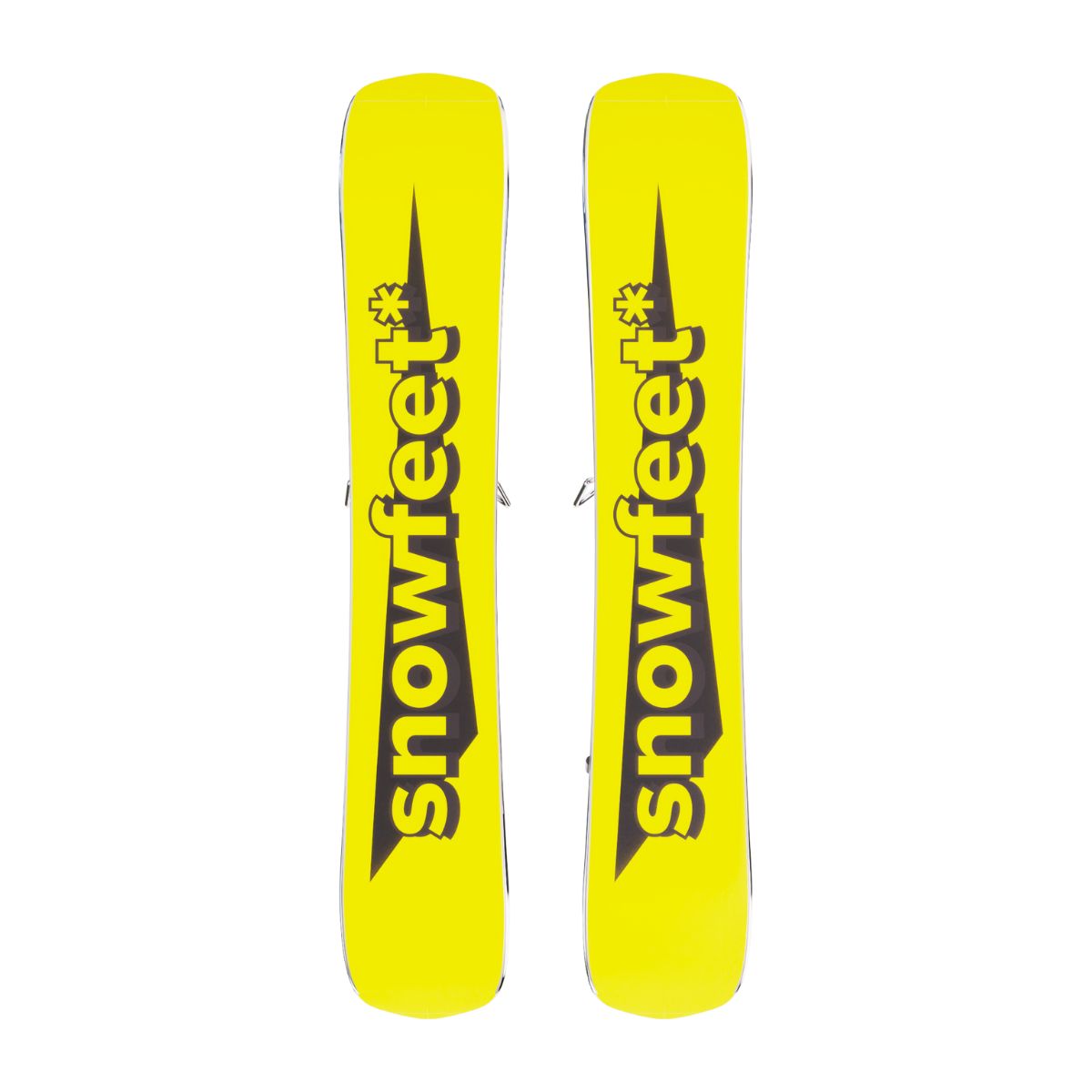 Snowfeet* Skiblades | 65 CM | Skiboards Snowblades Short Mini Skis - snowfeet*