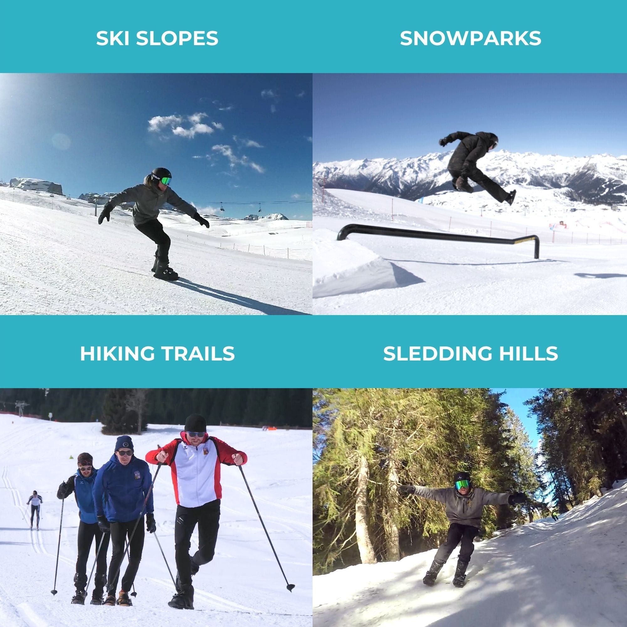 Snowfeet* Basic | Mini Ski Skates